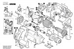 Bosch 0 603 998 599 Psb 600 Re Percussion Drill 230 V / Eu Spare Parts